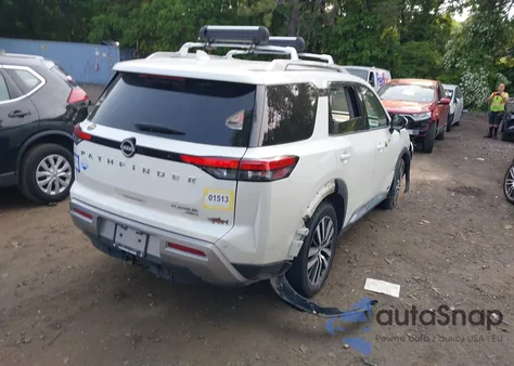 2022 Nissan Pathfinder Platinum 4Wd из США, поврежденный, VIN 5N1DR3DK7NC219348